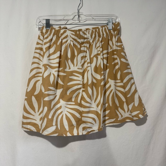 A New Day Tan and‎ White A-Line Skirt - Picture 2 of 5